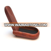 Tobacco Pipe Stand Portable solid wood red fold pipe rack