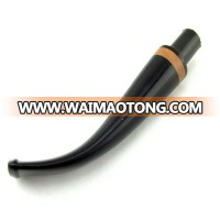 Briar ring Bent pointed monocyclic cigarette holder