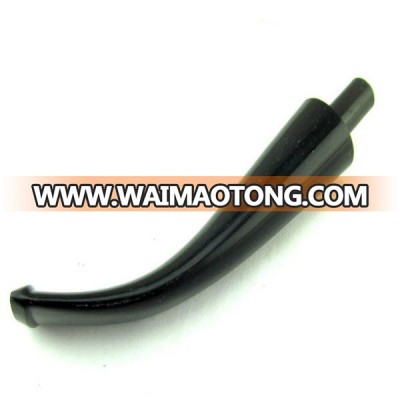 Bent pointed 3 MM filter tenons to 7.2 MM stone nanmu pipe, cigarette holder With a metal filter